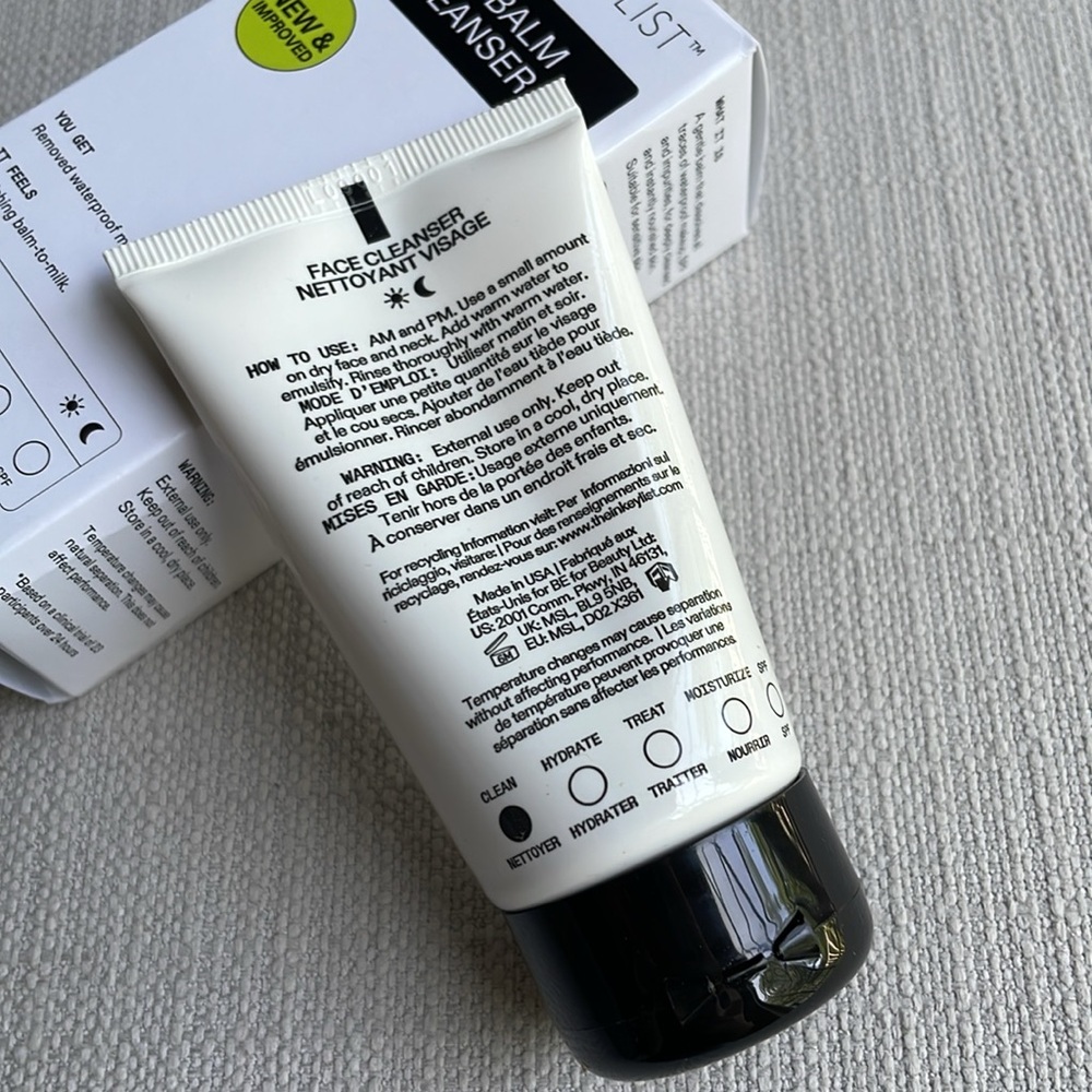 The Inkey List Oat Balm Cleanser 50ml new in box - Picture 10 of 10